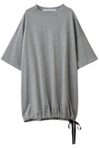 【コグ ザビッグスモーク/COGTHEBIGSMOKE】の59 BOWIE T SHIRT 人気、トレンドファッション・服の通販 founy(ファニー) ファッション Fashion レディースファッション Fashion for Women トップス・カットソー Cut & Sew Tops シャツ・ブラウス・オフィスカジュアル Elegant Blouses & Button-Ups ロングTシャツ・Tシャツ Longline T-Shirts & Tees カットソー・ベーシックTシャツ Cut-and-Sewn Tops / Stretch Tees & Basics なめらか Smooth, Silky Texture ショート Short, Short Length シンプル Simple, Minimal スリーブ Sleeve, Long Sleeve / Short Sleeve ドレス Dress, One-Piece パターン Pattern, Design Print フォルム Silhouette, Form ブラウジング Blouson Silhouette, Cinched Waist リボン Ribbon, Bow thumbnail ライトグレー|ID: prp329100004932233 ipo3291000000037019536