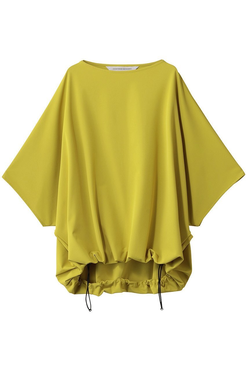 【コグ ザビッグスモーク/COGTHEBIGSMOKE】の11 NIKITA HEXAGON TOP インテリア・キッズ・メンズ・レディースファッション・服の通販 founy(ファニー) 　ファッション　Fashion　レディースファッション　Fashion for Women　トップス・カットソー　Cut & Sew Tops　シャツ・ブラウス・オフィスカジュアル　Elegant Blouses & Button-Ups　ロングTシャツ・Tシャツ　Longline T-Shirts & Tees　カットソー・ベーシックTシャツ　Cut-and-Sewn Tops / Stretch Tees & Basics　ショート　Short, Short Length　シンプル　Simple, Minimal　ストレッチ　Stretch, Stretchy Fabric　スリーブ　Sleeve, Long Sleeve / Short Sleeve　ブラウジング　Blouson Silhouette, Cinched Waist　夏　Summer　春　Spring　S/S・春夏　SS, Spring/Summer, Warm Season　アトミックイエロー|ID: prp329100004932245 ipo3291000000037019636