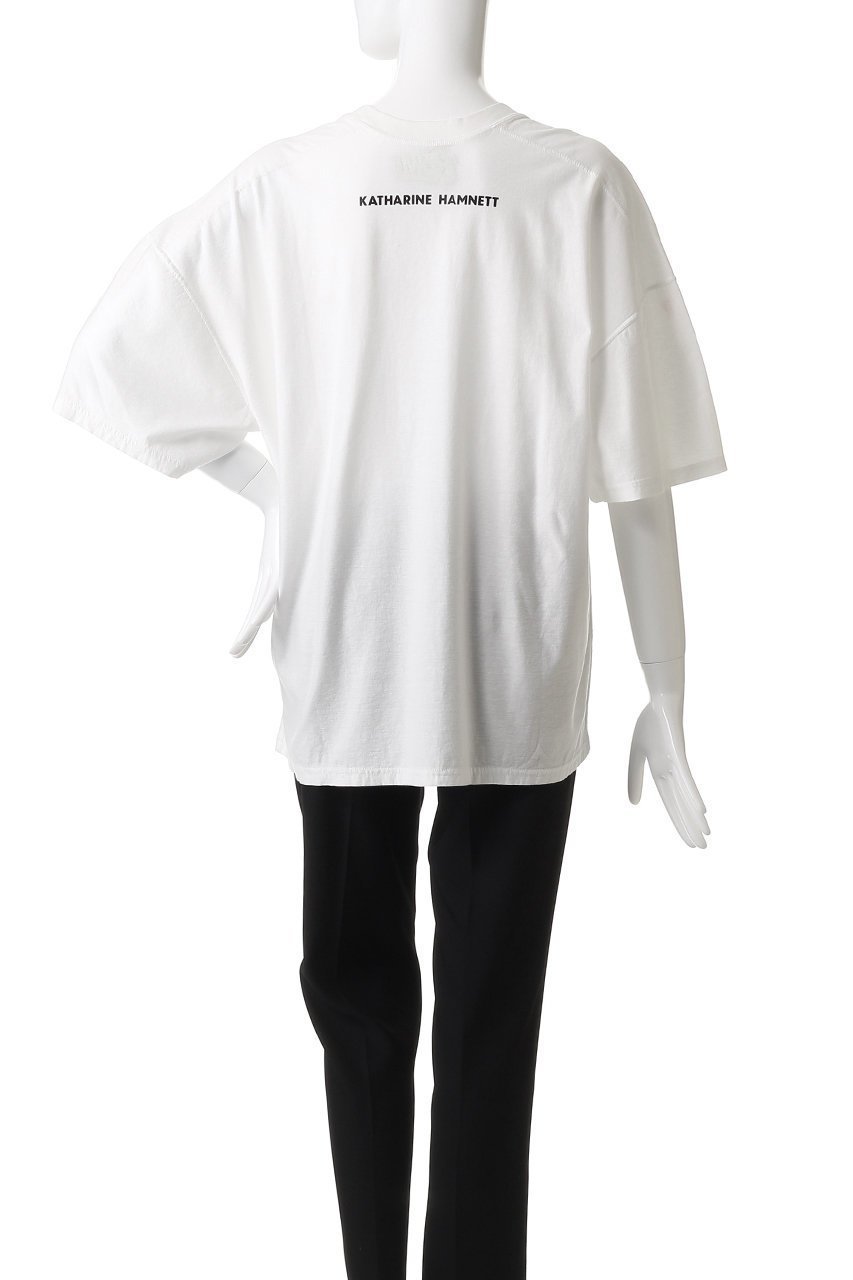 【キャサリンハムネット/KATHARINE HAMNETT LONDON】の【UNISEX】「STATION TO STATION」デヴィッド・ボウイ コラボレーションTシャツ 人気、トレンドファッション・服の通販 founy(ファニー) 　ファッション　Fashion　レディースファッション　Fashion for Women　トップス・カットソー　Cut & Sew Tops　シャツ・ブラウス・オフィスカジュアル　Elegant Blouses & Button-Ups　ロングTシャツ・Tシャツ　Longline T-Shirts & Tees　カットソー・ベーシックTシャツ　Cut-and-Sewn Tops / Stretch Tees & Basics　ユニセックス　Unisex, Genderless　ショート　Short, Short Length　ジャケット　Jacket, Outerwear　スリーブ　Sleeve, Long Sleeve / Short Sleeve　ヴィンテージ　Vintage Style　other-4|ID: prp329100004932255 ipo3291000000037019715