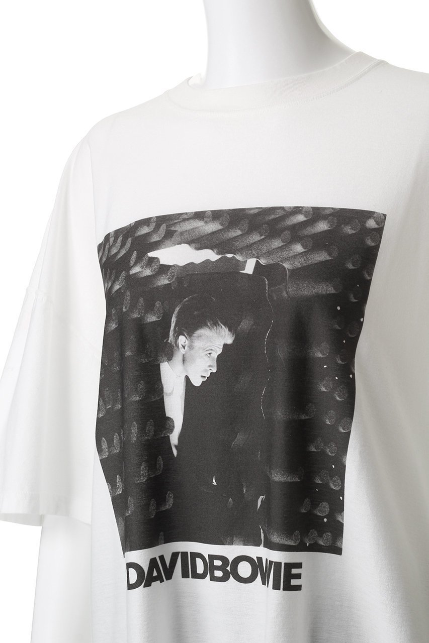 【キャサリンハムネット/KATHARINE HAMNETT LONDON】の【UNISEX】「STATION TO STATION」デヴィッド・ボウイ コラボレーションTシャツ 人気、トレンドファッション・服の通販 founy(ファニー) 　ファッション　Fashion　レディースファッション　Fashion for Women　トップス・カットソー　Cut & Sew Tops　シャツ・ブラウス・オフィスカジュアル　Elegant Blouses & Button-Ups　ロングTシャツ・Tシャツ　Longline T-Shirts & Tees　カットソー・ベーシックTシャツ　Cut-and-Sewn Tops / Stretch Tees & Basics　ユニセックス　Unisex, Genderless　ショート　Short, Short Length　ジャケット　Jacket, Outerwear　スリーブ　Sleeve, Long Sleeve / Short Sleeve　ヴィンテージ　Vintage Style　other-5|ID: prp329100004932255 ipo3291000000037019717