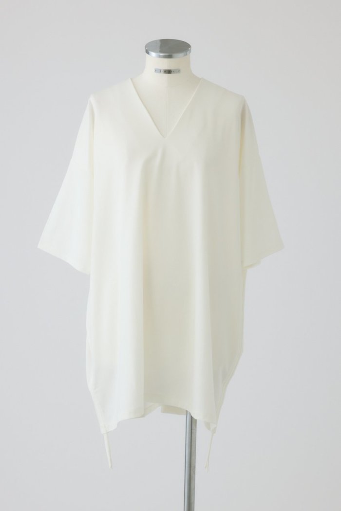 【リムアーク/RIM.ARK】のSide drawstring big T-shirts/Tシャツ インテリア・キッズ・メンズ・レディースファッション・服の通販 founy(ファウニー) https://founy.com/ ファッション Fashion レディースファッション Fashion for Women トップス・カットソー Cut & Sew Tops シャツ・ブラウス・オフィスカジュアル Elegant Blouses & Button-Ups ロングTシャツ・Tシャツ Longline T-Shirts & Tees カットソー・ベーシックTシャツ Cut-and-Sewn Tops / Stretch Tees & Basics カットソー Cut and Sewn Top コンパクト Compact, Small Size シャーリング Shirring, Ruched ショート Short, Short Length スリーブ Sleeve, Long Sleeve / Short Sleeve バランス Balance, Style Balance エレガント 上品 Elegant |ID: prp329100004932257 ipo3291000000037019719