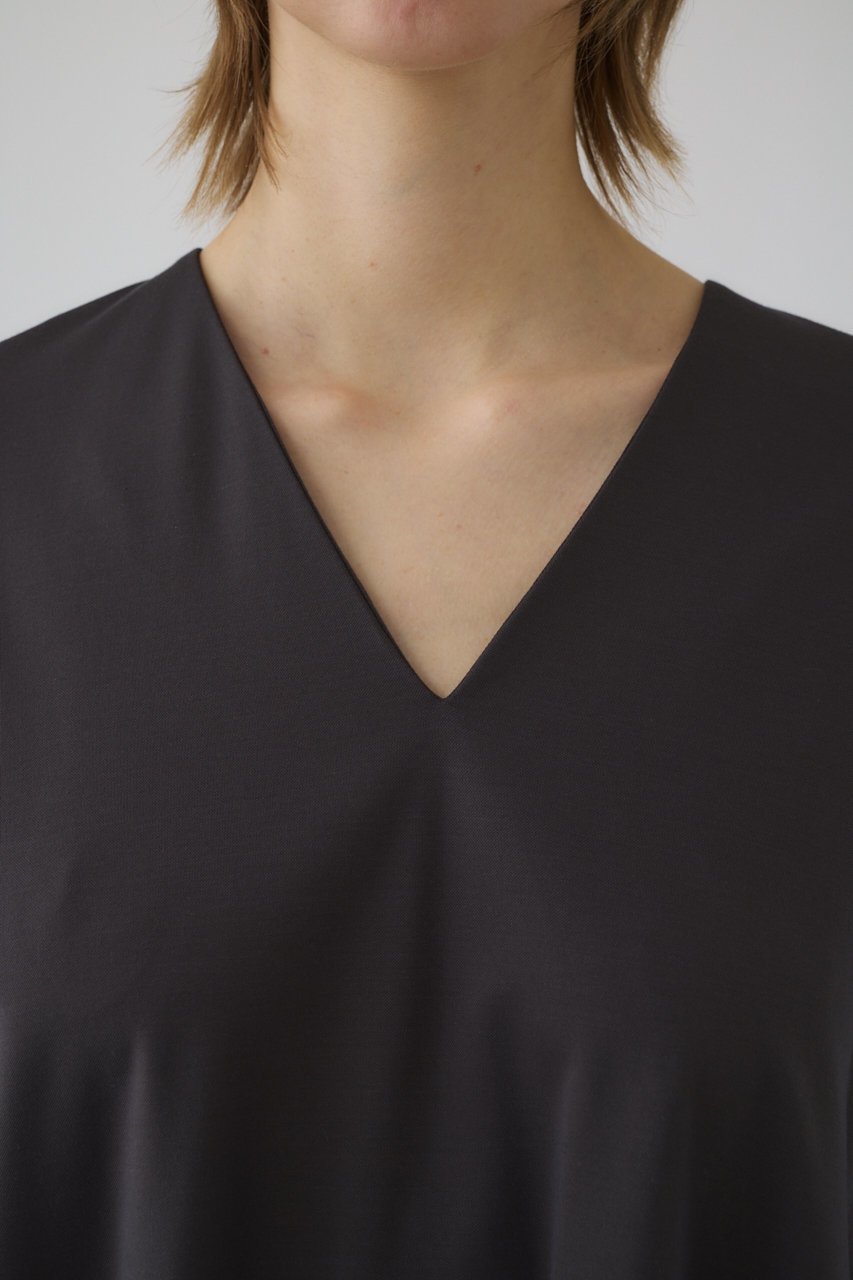 【リムアーク/RIM.ARK】のSide drawstring big T-shirts/Tシャツ 人気、トレンドファッション・服の通販 founy(ファニー) 　ファッション　Fashion　レディースファッション　Fashion for Women　トップス・カットソー　Cut & Sew Tops　シャツ・ブラウス・オフィスカジュアル　Elegant Blouses & Button-Ups　ロングTシャツ・Tシャツ　Longline T-Shirts & Tees　カットソー・ベーシックTシャツ　Cut-and-Sewn Tops / Stretch Tees & Basics　カットソー　Cut and Sewn Top　コンパクト　Compact, Small Size　シャーリング　Shirring, Ruched　ショート　Short, Short Length　スリーブ　Sleeve, Long Sleeve / Short Sleeve　バランス　Balance, Style Balance　エレガント 上品　Elegant　other-6|ID: prp329100004932257 ipo3291000000037019733