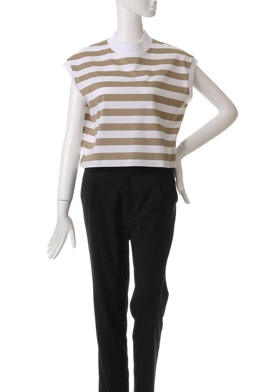 【スリー ドッツ/three dots】のビックストライプ フレンチスリーブTシャツ 人気、トレンドファッション・服の通販 founy(ファニー) 　ファッション　Fashion　レディースファッション　Fashion for Women　トップス・カットソー　Cut & Sew Tops　シャツ・ブラウス・オフィスカジュアル　Elegant Blouses & Button-Ups　ロングTシャツ・Tシャツ　Longline T-Shirts & Tees　カットソー・ベーシックTシャツ　Cut-and-Sewn Tops / Stretch Tees & Basics　ショート　Short, Short Length　スタイリッシュ　Stylish, Fashionable　ストライプ　Stripe, Striped Pattern　スリーブ　Sleeve, Long Sleeve / Short Sleeve　フレンチ　French, French Style　ボックス　Boxy, Box Shape　夏　Summer　定番　Standard, Basic Item　春　Spring　S/S・春夏　SS, Spring/Summer, Warm Season　other-2|ID: prp329100004932258 ipo3291000000037019750