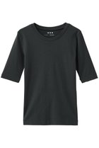 【スリー ドッツ/three dots】のファンデーションコットン Tシャツ 人気、トレンドファッション・服の通販 founy(ファニー) ファッション Fashion レディースファッション Fashion for Women トップス・カットソー Cut & Sew Tops シャツ・ブラウス・オフィスカジュアル Elegant Blouses & Button-Ups ロングTシャツ・Tシャツ Longline T-Shirts & Tees カットソー・ベーシックTシャツ Cut-and-Sewn Tops / Stretch Tees & Basics おすすめ Recommended / Our Picks インナー Innerwear ショート Short, Short Length シンプル Simple, Minimal スリーブ Sleeve, Long Sleeve / Short Sleeve ベーシック Basic, Essential エレガント 上品 Elegant 再入荷 Restock / Back in Stock thumbnail インクブラック|ID: prp329100004932259 ipo3291000000037019760