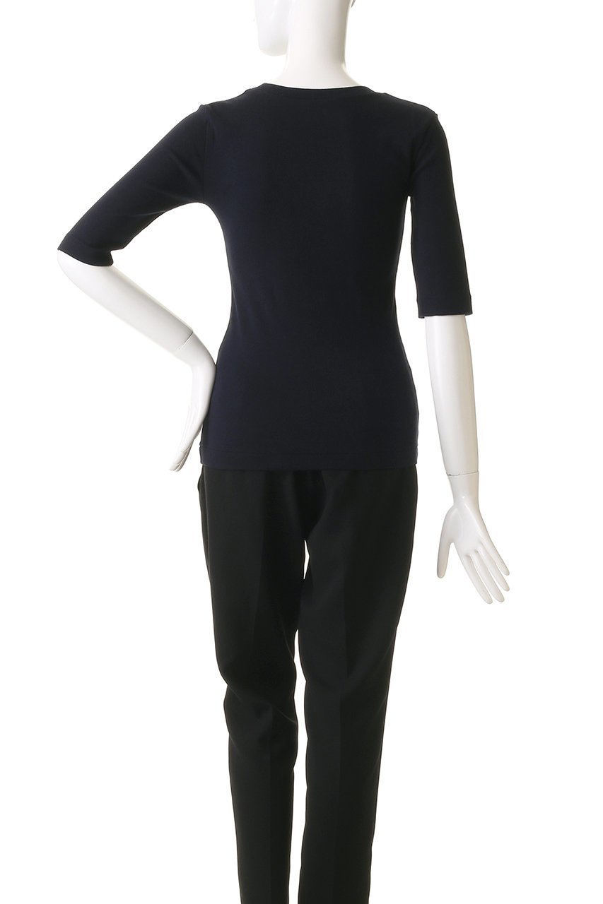 【スリー ドッツ/three dots】のファンデーションコットン Tシャツ 人気、トレンドファッション・服の通販 founy(ファニー) 　ファッション　Fashion　レディースファッション　Fashion for Women　トップス・カットソー　Cut & Sew Tops　シャツ・ブラウス・オフィスカジュアル　Elegant Blouses & Button-Ups　ロングTシャツ・Tシャツ　Longline T-Shirts & Tees　カットソー・ベーシックTシャツ　Cut-and-Sewn Tops / Stretch Tees & Basics　おすすめ　Recommended / Our Picks　インナー　Innerwear　ショート　Short, Short Length　シンプル　Simple, Minimal　スリーブ　Sleeve, Long Sleeve / Short Sleeve　ベーシック　Basic, Essential　エレガント 上品　Elegant　再入荷　Restock / Back in Stock　other-4|ID: prp329100004932259 ipo3291000000037019763