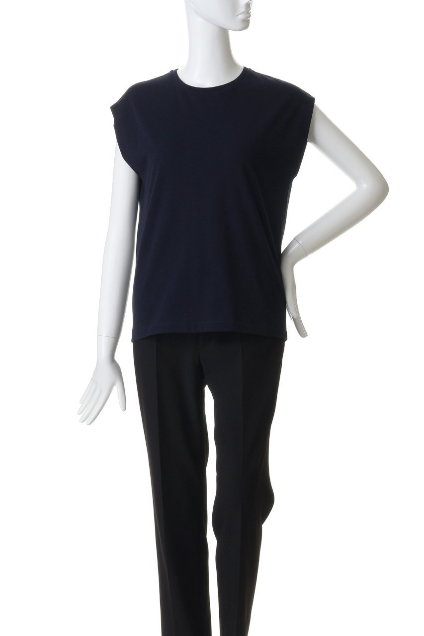 【イレーヴ/YLEVE】のORGANIC COTTON BIO ノースリーブ Tシャツ 人気、トレンドファッション・服の通販 founy(ファニー) 　ファッション　Fashion　レディースファッション　Fashion for Women　トップス・カットソー　Cut & Sew Tops　キャミソール&ノースリーブ　Camisoles & Sleeveless Tops　シャツ・ブラウス・オフィスカジュアル　Elegant Blouses & Button-Ups　ロングTシャツ・Tシャツ　Longline T-Shirts & Tees　カットソー・ベーシックTシャツ　Cut-and-Sewn Tops / Stretch Tees & Basics　ショート　Short, Short Length　スリーブ　Sleeve, Long Sleeve / Short Sleeve　ノースリーブ　Sleeveless, No-Sleeve　フレンチ　French, French Style　other-2|ID: prp329100004932265 ipo3291000000037019803