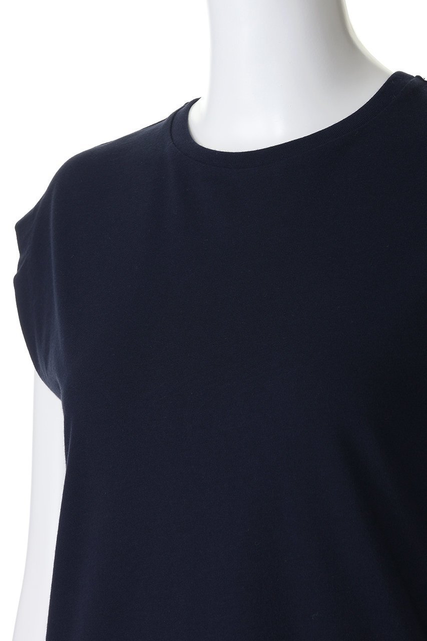 【イレーヴ/YLEVE】のORGANIC COTTON BIO ノースリーブ Tシャツ 人気、トレンドファッション・服の通販 founy(ファニー) 　ファッション　Fashion　レディースファッション　Fashion for Women　トップス・カットソー　Cut & Sew Tops　キャミソール&ノースリーブ　Camisoles & Sleeveless Tops　シャツ・ブラウス・オフィスカジュアル　Elegant Blouses & Button-Ups　ロングTシャツ・Tシャツ　Longline T-Shirts & Tees　カットソー・ベーシックTシャツ　Cut-and-Sewn Tops / Stretch Tees & Basics　ショート　Short, Short Length　スリーブ　Sleeve, Long Sleeve / Short Sleeve　ノースリーブ　Sleeveless, No-Sleeve　フレンチ　French, French Style　other-5|ID: prp329100004932265 ipo3291000000037019807