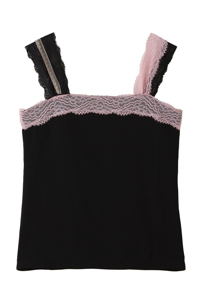 【ルール ロジェット/leur logette】のストレッチジャージー配色キャミソール インテリア・キッズ・メンズ・レディースファッション・服の通販 founy(ファニー) https://founy.com/ ファッション Fashion レディースファッション Fashion for Women トップス・カットソー Cut & Sew Tops キャミソール&ノースリーブ Camisoles & Sleeveless Tops シャツ・ブラウス・オフィスカジュアル Elegant Blouses & Button-Ups ロングTシャツ・Tシャツ Longline T-Shirts & Tees カットソー・ベーシックTシャツ Cut-and-Sewn Tops / Stretch Tees & Basics インナー Innerwear キャミソール Camisole, Spaghetti Strap Top ストレッチ Stretch, Stretchy Fabric タンク Tank Top, Sleeveless Top ラグジュアリー Luxury, Elegant レース Lace, Lace Fabric 夏 Summer 羽織 Haori, Light Jacket |ID: prp329100004932266 ipo3291000000037019813