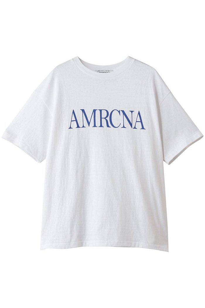 【アメリカーナ/Americana】のラフィー丸胴プリントTシャツ インテリア・キッズ・メンズ・レディースファッション・服の通販 founy(ファウニー) https://founy.com/ ファッション Fashion レディースファッション Fashion for Women トップス・カットソー Cut & Sew Tops シャツ・ブラウス・オフィスカジュアル Elegant Blouses & Button-Ups ロングTシャツ・Tシャツ Longline T-Shirts & Tees カットソー・ベーシックTシャツ Cut-and-Sewn Tops / Stretch Tees & Basics クラシカル Classical, Vintage-Inspired ショート Short, Short Length シンプル Simple, Minimal スリーブ Sleeve, Long Sleeve / Short Sleeve フロント Front, Front Design プリント Print, Printed Pattern ベーシック Basic, Essential |ID: prp329100004932267 ipo3291000000037019820