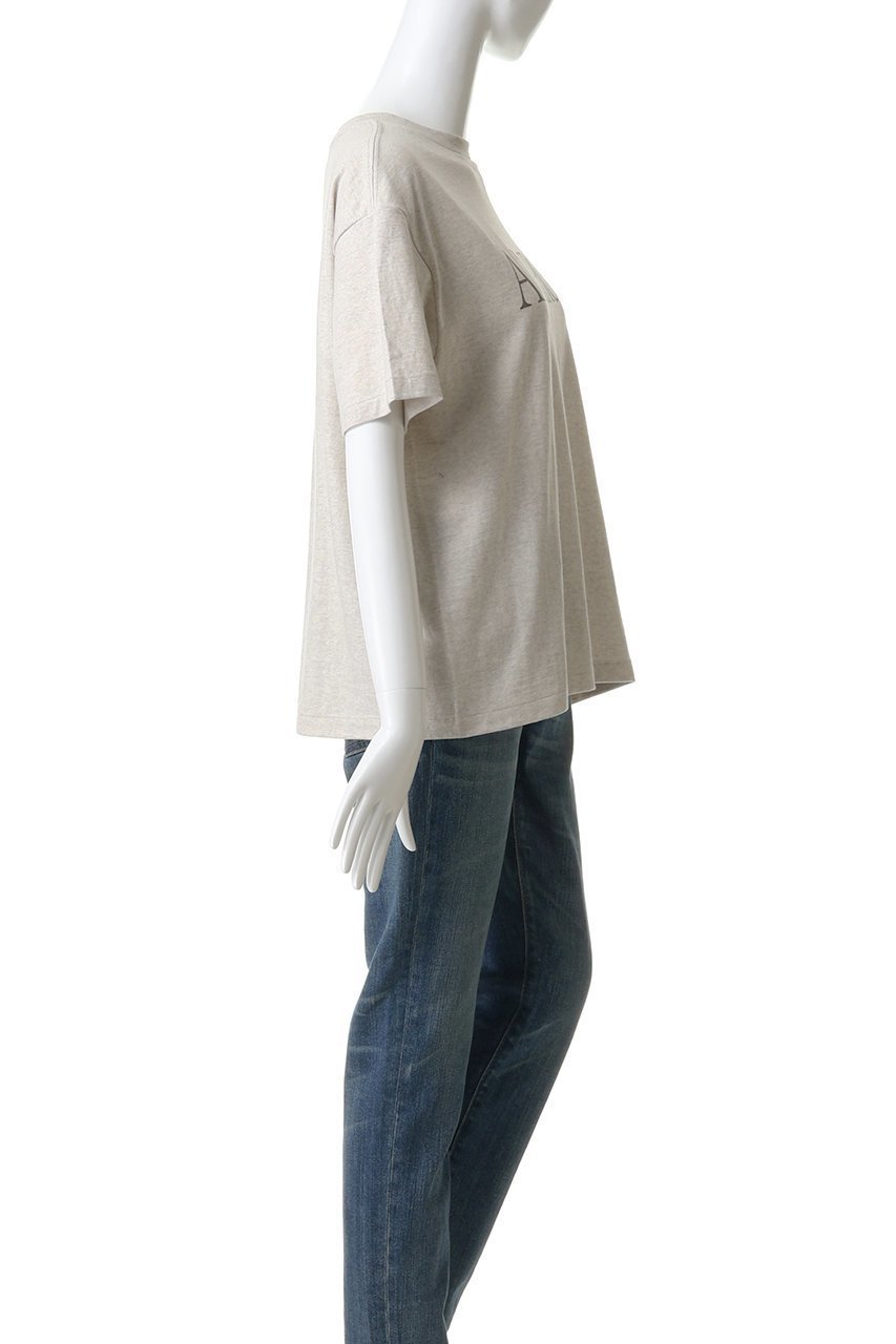 【アメリカーナ/Americana】のラフィー丸胴プリントTシャツ 人気、トレンドファッション・服の通販 founy(ファニー) 　ファッション　Fashion　レディースファッション　Fashion for Women　トップス・カットソー　Cut & Sew Tops　シャツ・ブラウス・オフィスカジュアル　Elegant Blouses & Button-Ups　ロングTシャツ・Tシャツ　Longline T-Shirts & Tees　カットソー・ベーシックTシャツ　Cut-and-Sewn Tops / Stretch Tees & Basics　クラシカル　Classical, Vintage-Inspired　ショート　Short, Short Length　シンプル　Simple, Minimal　スリーブ　Sleeve, Long Sleeve / Short Sleeve　フロント　Front, Front Design　プリント　Print, Printed Pattern　ベーシック　Basic, Essential　other-3|ID: prp329100004932267 ipo3291000000037019827