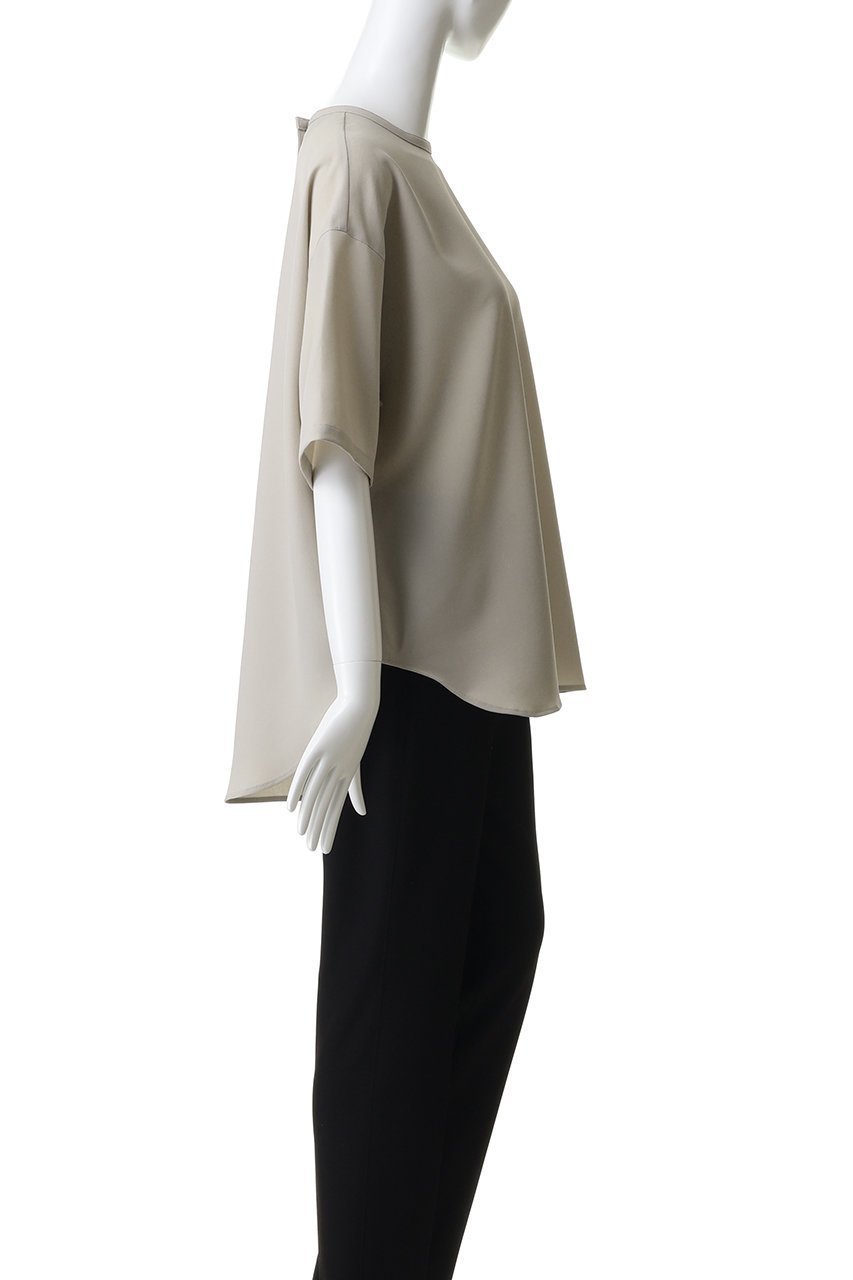 【フローレント/FLORENT】のドライタッチ ストレッチトップス 人気、トレンドファッション・服の通販 founy(ファニー) 　ファッション　Fashion　レディースファッション　Fashion for Women　トップス・カットソー　Cut & Sew Tops　シャツ・ブラウス・オフィスカジュアル　Elegant Blouses & Button-Ups　ロングTシャツ・Tシャツ　Longline T-Shirts & Tees　カットソー・ベーシックTシャツ　Cut-and-Sewn Tops / Stretch Tees & Basics　ショート　Short, Short Length　ストレッチ　Stretch, Stretchy Fabric　スリーブ　Sleeve, Long Sleeve / Short Sleeve　バランス　Balance, Style Balance　ボトム　Bottoms, Lower Wear　other-3|ID: prp329100004932268 ipo3291000000037019835