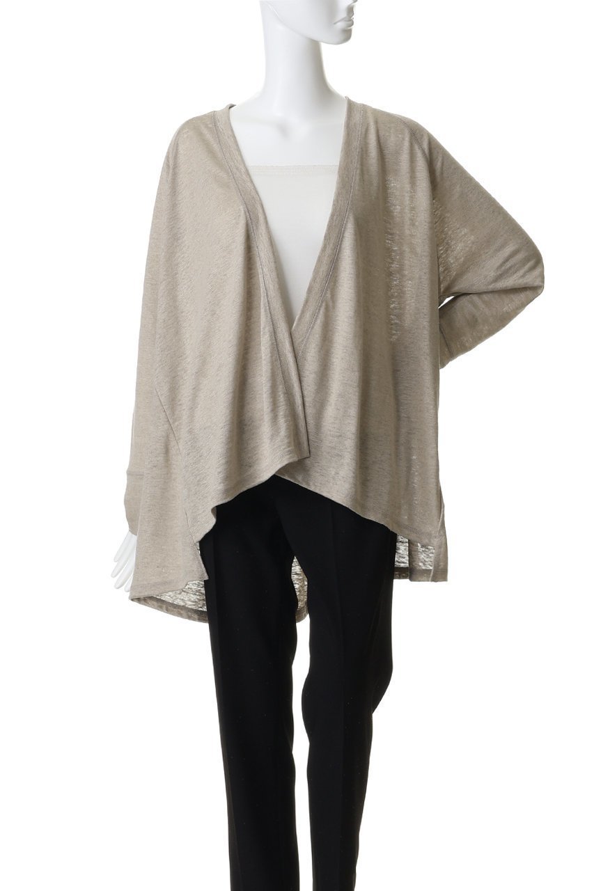 【フローレント/FLORENT】のソフトリネン カーディガン 人気、トレンドファッション・服の通販 founy(ファニー) 　ファッション　Fashion　レディースファッション　Fashion for Women　トップス・カットソー　Cut & Sew Tops　カーディガン・羽織り　Layered Style Cardigans　シャツ・ブラウス・オフィスカジュアル　Elegant Blouses & Button-Ups　ロングTシャツ・Tシャツ　Longline T-Shirts & Tees　カットソー・ベーシックTシャツ　Cut-and-Sewn Tops / Stretch Tees & Basics　カーディガン　Cardigan, Knitwear　リネン　Linen, Linen Fabric　other-2|ID: prp329100004932270 ipo3291000000037019845