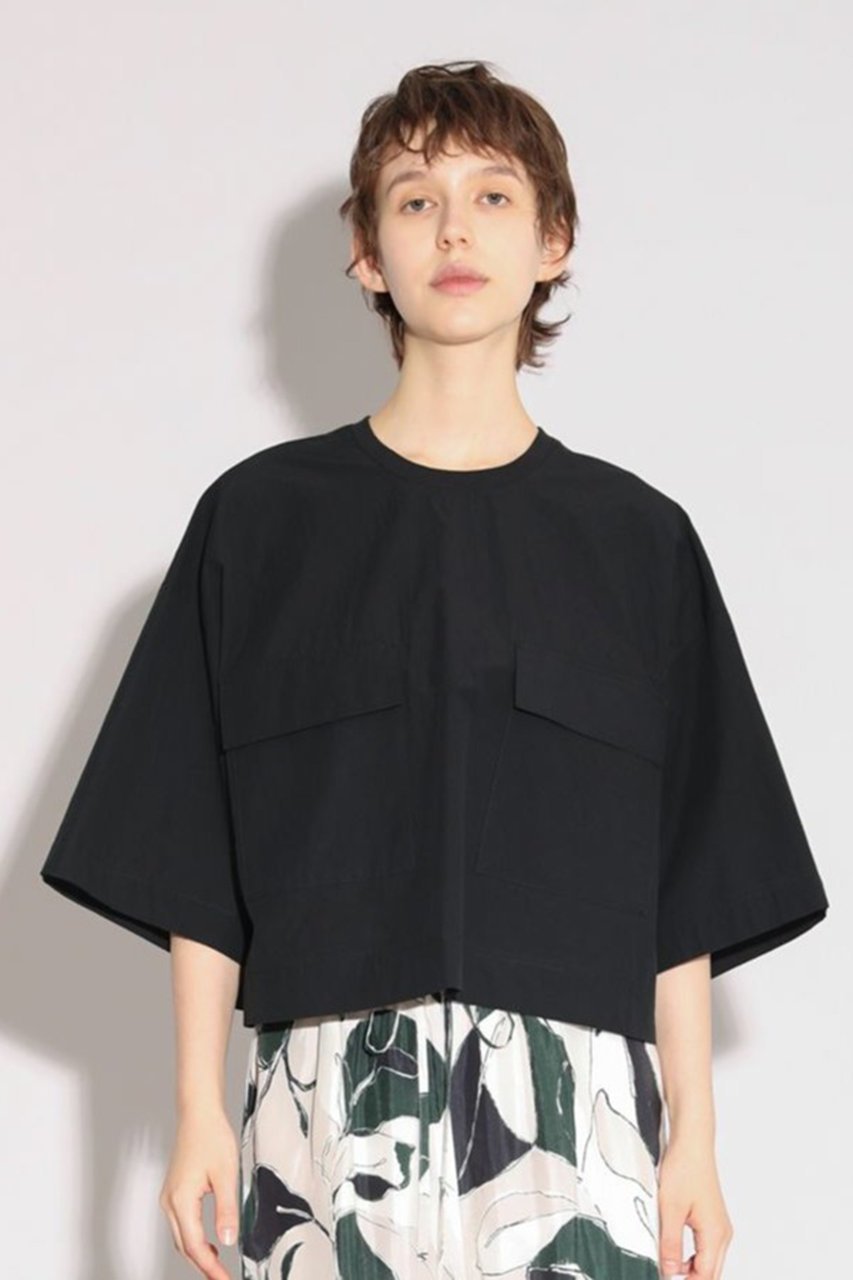 【サクラ/SACRA】のハイカウントコットンタンブルトップス 人気、トレンドファッション・服の通販 founy(ファニー) 　ファッション　Fashion　レディースファッション　Fashion for Women　トップス・カットソー　Cut & Sew Tops　シャツ・ブラウス・オフィスカジュアル　Elegant Blouses & Button-Ups　ロングTシャツ・Tシャツ　Longline T-Shirts & Tees　カットソー・ベーシックTシャツ　Cut-and-Sewn Tops / Stretch Tees & Basics　おすすめ　Recommended / Our Picks　イタリア　Italy　カットソー　Cut and Sewn Top　クロップド　Cropped, Short Length　ショート　Short, Short Length　シンプル　Simple, Minimal　スリーブ　Sleeve, Long Sleeve / Short Sleeve　ハーフ　Half, Half-Length　バランス　Balance, Style Balance　パッチ　Patch, Appliqué　ボトム　Bottoms, Lower Wear　ポケット　Pocket, Pocket Detail　ワッシャー　Washer, Crinkled Finish　other-8|ID: prp329100004932282 ipo3291000000037019942