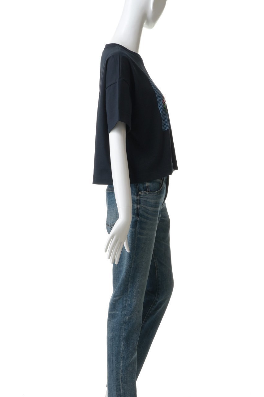 【ミュベール/MUVEIL】のキャットプリント刺しゅうTシャツ 人気、トレンドファッション・服の通販 founy(ファニー) 　ファッション　Fashion　レディースファッション　Fashion for Women　トップス・カットソー　Cut & Sew Tops　シャツ・ブラウス・オフィスカジュアル　Elegant Blouses & Button-Ups　ロングTシャツ・Tシャツ　Longline T-Shirts & Tees　カットソー・ベーシックTシャツ　Cut-and-Sewn Tops / Stretch Tees & Basics　グラフィック　Graphic, Graphic Design　ショート　Short, Short Length　スパンコール　Sequins, Sequin Embellishment　スリーブ　Sleeve, Long Sleeve / Short Sleeve　ドット　Polka Dot, Dot Pattern　バランス　Balance, Style Balance　プリント　Print, Printed Pattern　other-3|ID: prp329100004932285 ipo3291000000037019963