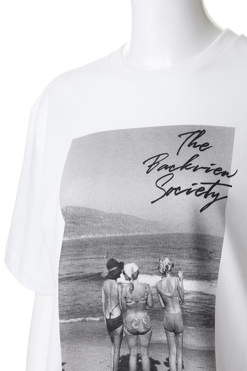 【スリー ドッツ/three dots】の【UNISEX】グラフィックTシャツ 人気、トレンドファッション・服の通販 founy(ファニー) 　ファッション　Fashion　レディースファッション　Fashion for Women　トップス・カットソー　Cut & Sew Tops　シャツ・ブラウス・オフィスカジュアル　Elegant Blouses & Button-Ups　ロングTシャツ・Tシャツ　Longline T-Shirts & Tees　カットソー・ベーシックTシャツ　Cut-and-Sewn Tops / Stretch Tees & Basics　ユニセックス　Unisex, Genderless　グラフィック　Graphic, Graphic Design　ショート　Short, Short Length　スラックス　Slacks, Dress Pants　スリーブ　Sleeve, Long Sleeve / Short Sleeve　デニム　Denim, Jeans Material　フロント　Front, Front Design　プリント　Print, Printed Pattern　モノトーン　Monotone, Black and White　other-5|ID: prp329100004932296 ipo3291000000037020052