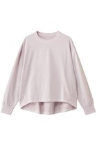 【スリー ドッツ/three dots】のピグメントダイ ラグランスウェット ティントピンク|ID: prp329100004932303 ipo3291000000037020101