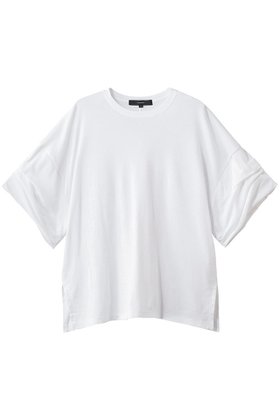 【フローレント/FLORENT】 オーガニックコットン ギャザースリーブTシャツ人気、トレンドファッション・服の通販 founy(ファニー) ファッション Fashion レディースファッション Fashion for Women トップス・カットソー Cut & Sew Tops シャツ・ブラウス・オフィスカジュアル Elegant Blouses & Button-Ups ロングTシャツ・Tシャツ Longline T-Shirts & Tees カットソー・ベーシックTシャツ Cut-and-Sewn Tops / Stretch Tees & Basics インド Indian Textile ギャザー Gathered, Ruffled ショート Short, Short Length シンプル Simple, Minimal スリーブ Sleeve, Long Sleeve / Short Sleeve |ID:prp329100004932307