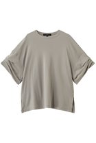 【フローレント/FLORENT】のオーガニックコットン ギャザースリーブTシャツ ベージュ|ID: prp329100004932307 ipo3291000000037020131