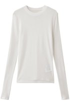 【スタニングルアー/STUNNING LURE】のシアーテレコロンT 人気、トレンドファッション・服の通販 founy(ファニー) ファッション Fashion レディースファッション Fashion for Women トップス・カットソー Cut & Sew Tops シャツ・ブラウス・オフィスカジュアル Elegant Blouses & Button-Ups ロングTシャツ・Tシャツ Longline T-Shirts & Tees カットソー・ベーシックTシャツ Cut-and-Sewn Tops / Stretch Tees & Basics スリーブ Sleeve, Long Sleeve / Short Sleeve ロング Long, Long-Length thumbnail ホワイト|ID: prp329100004932310 ipo3291000000037020156