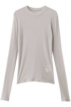 【スタニングルアー/STUNNING LURE】のシアーテレコロンT 人気、トレンドファッション・服の通販 founy(ファニー) ファッション Fashion レディースファッション Fashion for Women トップス・カットソー Cut & Sew Tops シャツ・ブラウス・オフィスカジュアル Elegant Blouses & Button-Ups ロングTシャツ・Tシャツ Longline T-Shirts & Tees カットソー・ベーシックTシャツ Cut-and-Sewn Tops / Stretch Tees & Basics スリーブ Sleeve, Long Sleeve / Short Sleeve ロング Long, Long-Length thumbnail グレー|ID: prp329100004932310 ipo3291000000037020158