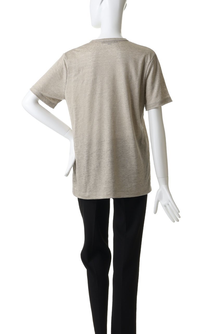 【フローレント/FLORENT】のソフトリネントップス 人気、トレンドファッション・服の通販 founy(ファニー) 　ファッション　Fashion　レディースファッション　Fashion for Women　トップス・カットソー　Cut & Sew Tops　シャツ・ブラウス・オフィスカジュアル　Elegant Blouses & Button-Ups　ロングTシャツ・Tシャツ　Longline T-Shirts & Tees　カットソー・ベーシックTシャツ　Cut-and-Sewn Tops / Stretch Tees & Basics　ショート　Short, Short Length　スリーブ　Sleeve, Long Sleeve / Short Sleeve　リネン　Linen, Linen Fabric　エレガント 上品　Elegant　other-4|ID: prp329100004932312 ipo3291000000037020176