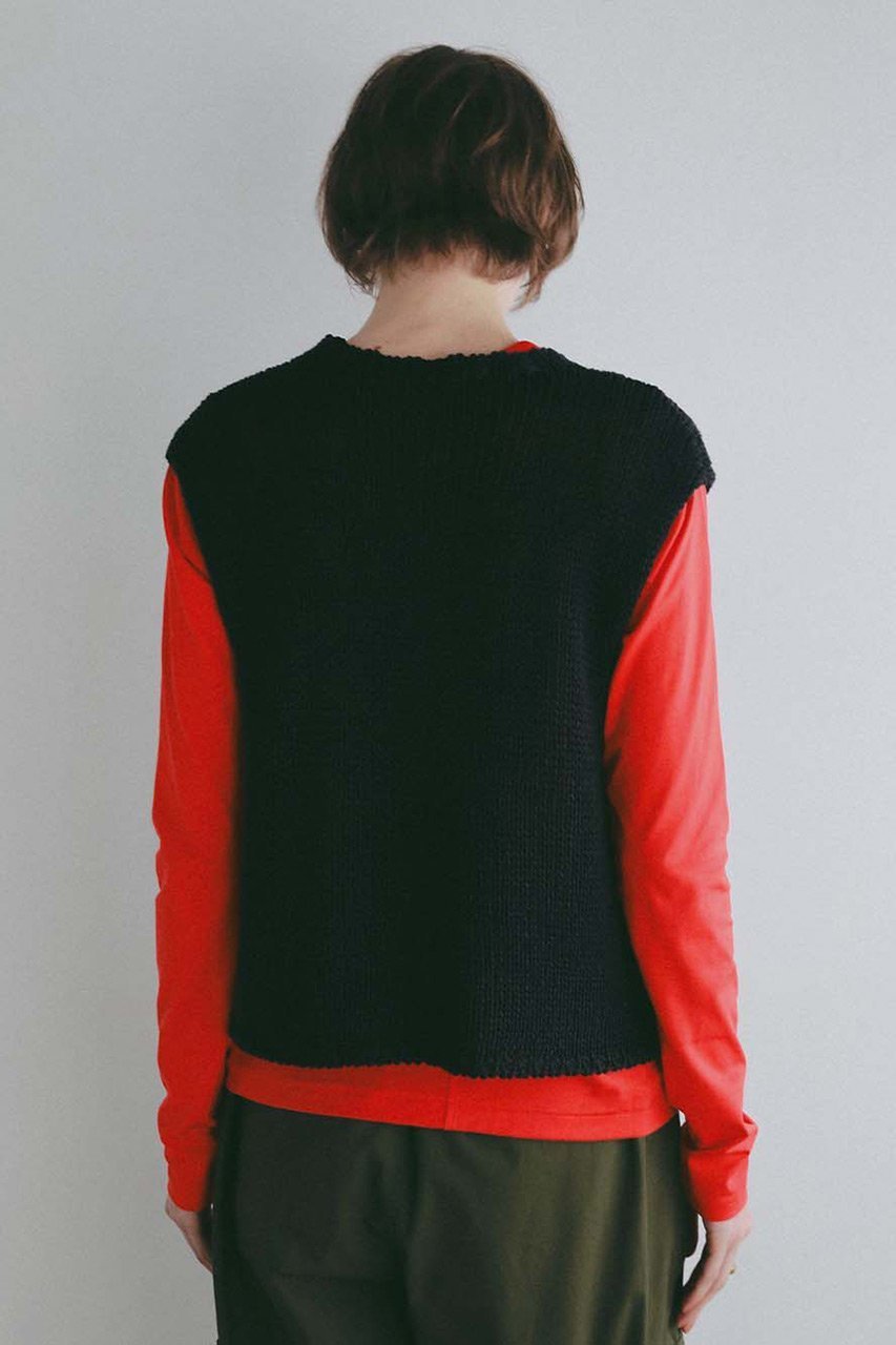 【ハー/HER.】のコットンクルーネックカットソー 人気、トレンドファッション・服の通販 founy(ファニー) 　ファッション　Fashion　レディースファッション　Fashion for Women　トップス・カットソー　Cut & Sew Tops　シャツ・ブラウス・オフィスカジュアル　Elegant Blouses & Button-Ups　ロングTシャツ・Tシャツ　Longline T-Shirts & Tees　カットソー・ベーシックTシャツ　Cut-and-Sewn Tops / Stretch Tees & Basics　なめらか　Smooth, Silky Texture　インナー　Innerwear　スリーブ　Sleeve, Long Sleeve / Short Sleeve　トレンド　Trend, Trending Now　ロング　Long, Long-Length　エレガント 上品　Elegant　定番　Standard, Basic Item　other-8|ID: prp329100004932318 ipo3291000000037020223