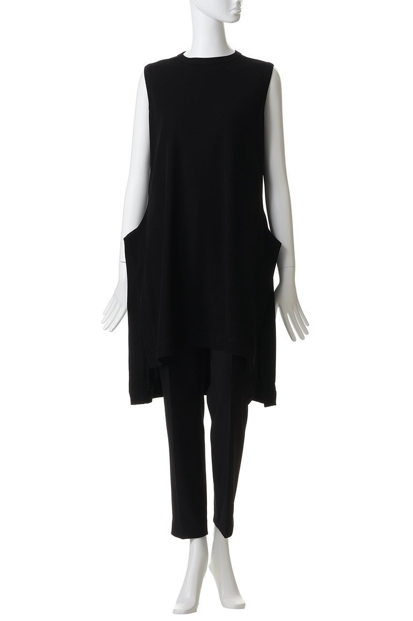 【プレインピープル/PLAIN PEOPLE】のノースリーブチュニック 人気、トレンドファッション・服の通販 founy(ファニー) 　ファッション　Fashion　レディースファッション　Fashion for Women　トップス・カットソー　Cut & Sew Tops　キャミソール&ノースリーブ　Camisoles & Sleeveless Tops　シャツ・ブラウス・オフィスカジュアル　Elegant Blouses & Button-Ups　ロングTシャツ・Tシャツ　Longline T-Shirts & Tees　カットソー・ベーシックTシャツ　Cut-and-Sewn Tops / Stretch Tees & Basics　おすすめ　Recommended / Our Picks　インナー　Innerwear　キャミソール　Camisole, Spaghetti Strap Top　シンプル　Simple, Minimal　タンク　Tank Top, Sleeveless Top　チュニック　Tunic, Long Top　ノースリーブ　Sleeveless, No-Sleeve　バランス　Balance, Style Balance　ヘムライン　Hemline, Bottom Cut　ロング　Long, Long-Length　other-2|ID: prp329100004932325 ipo3291000000037020265