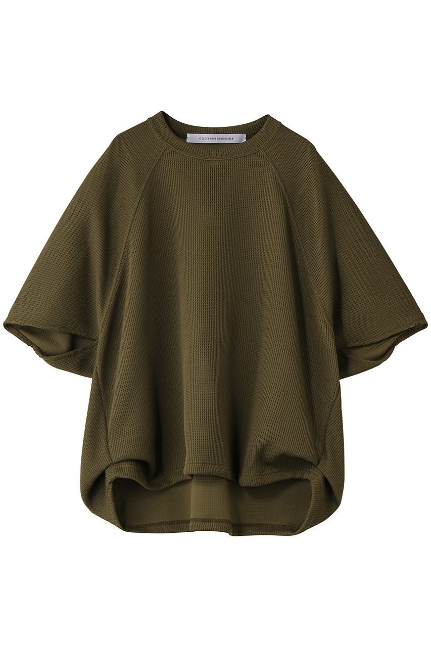 【プルミエ アロンディスモン/1er Arrondissement】の【COGTHEBIGSMOKE】“HELLEN”ペンタゴントップ(ニットライクジャージ) 人気、トレンドファッション・服の通販 founy(ファニー) 　ファッション　Fashion　レディースファッション　Fashion for Women　トップス・カットソー　Cut & Sew Tops　ニット　Knit Tops & Sweaters　シャツ・ブラウス・オフィスカジュアル　Elegant Blouses & Button-Ups　ロングTシャツ・Tシャツ　Longline T-Shirts & Tees　カットソー・ベーシックTシャツ　Cut-and-Sewn Tops / Stretch Tees & Basics　おすすめ　Recommended / Our Picks　ショート　Short, Short Length　シンプル　Simple, Minimal　スウェット / スエット　Sweatshirt, Sweatwear　スリーブ　Sleeve, Long Sleeve / Short Sleeve　バランス　Balance, Style Balance　ルーズ　Loose, Oversized　レギンス　Leggings, Stretch Pants　ワイド　Wide, Wide Fit　 other-1|ID: prp329100004932333 ipo3291000000037020332