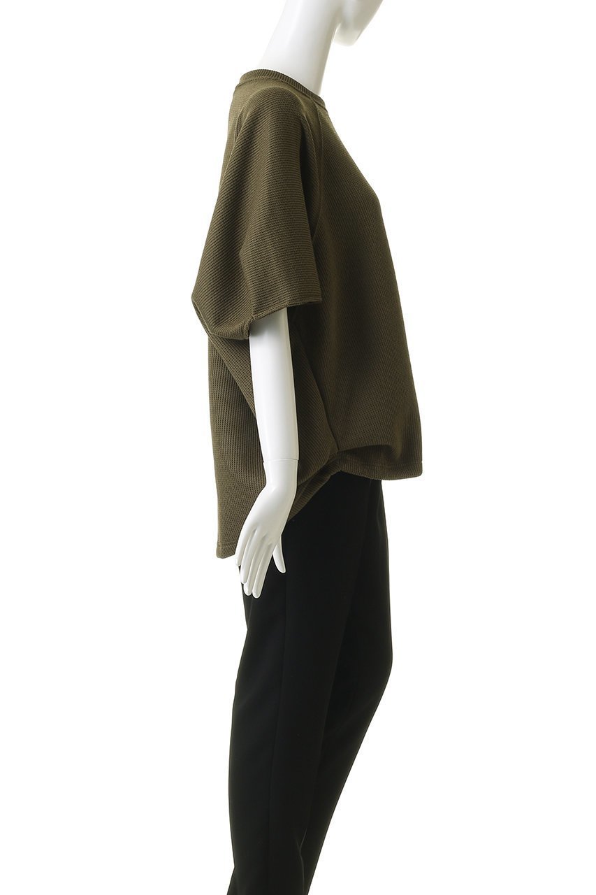 【プルミエ アロンディスモン/1er Arrondissement】の【COGTHEBIGSMOKE】“HELLEN”ペンタゴントップ(ニットライクジャージ) 人気、トレンドファッション・服の通販 founy(ファニー) 　ファッション　Fashion　レディースファッション　Fashion for Women　トップス・カットソー　Cut & Sew Tops　ニット　Knit Tops & Sweaters　シャツ・ブラウス・オフィスカジュアル　Elegant Blouses & Button-Ups　ロングTシャツ・Tシャツ　Longline T-Shirts & Tees　カットソー・ベーシックTシャツ　Cut-and-Sewn Tops / Stretch Tees & Basics　おすすめ　Recommended / Our Picks　ショート　Short, Short Length　シンプル　Simple, Minimal　スウェット / スエット　Sweatshirt, Sweatwear　スリーブ　Sleeve, Long Sleeve / Short Sleeve　バランス　Balance, Style Balance　ルーズ　Loose, Oversized　レギンス　Leggings, Stretch Pants　ワイド　Wide, Wide Fit　other-3|ID: prp329100004932333 ipo3291000000037020336