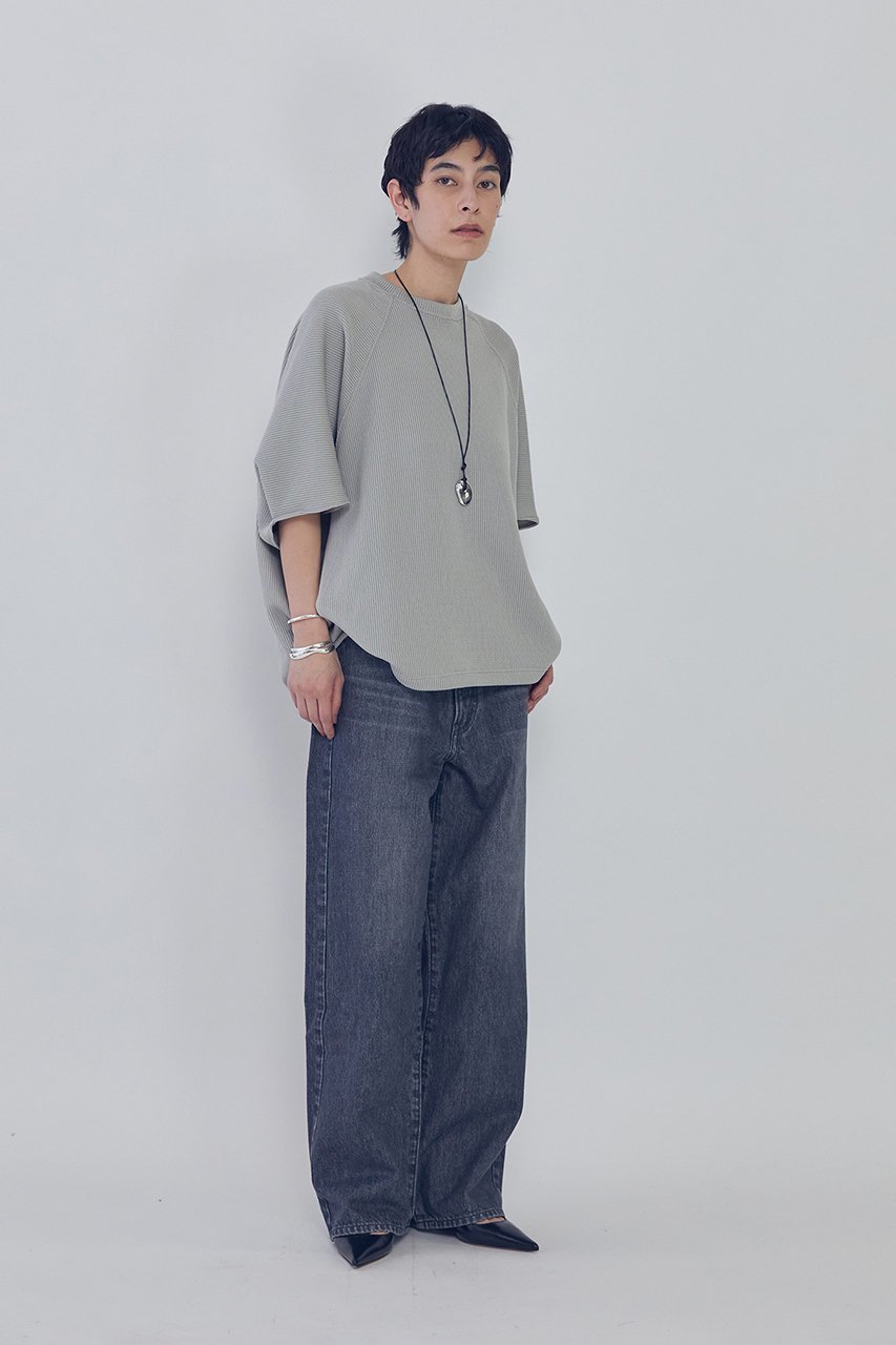 【プルミエ アロンディスモン/1er Arrondissement】の【COGTHEBIGSMOKE】“HELLEN”ペンタゴントップ(ニットライクジャージ) 人気、トレンドファッション・服の通販 founy(ファニー) 　ファッション　Fashion　レディースファッション　Fashion for Women　トップス・カットソー　Cut & Sew Tops　ニット　Knit Tops & Sweaters　シャツ・ブラウス・オフィスカジュアル　Elegant Blouses & Button-Ups　ロングTシャツ・Tシャツ　Longline T-Shirts & Tees　カットソー・ベーシックTシャツ　Cut-and-Sewn Tops / Stretch Tees & Basics　おすすめ　Recommended / Our Picks　ショート　Short, Short Length　シンプル　Simple, Minimal　スウェット / スエット　Sweatshirt, Sweatwear　スリーブ　Sleeve, Long Sleeve / Short Sleeve　バランス　Balance, Style Balance　ルーズ　Loose, Oversized　レギンス　Leggings, Stretch Pants　ワイド　Wide, Wide Fit　other-8|ID: prp329100004932333 ipo3291000000037020344