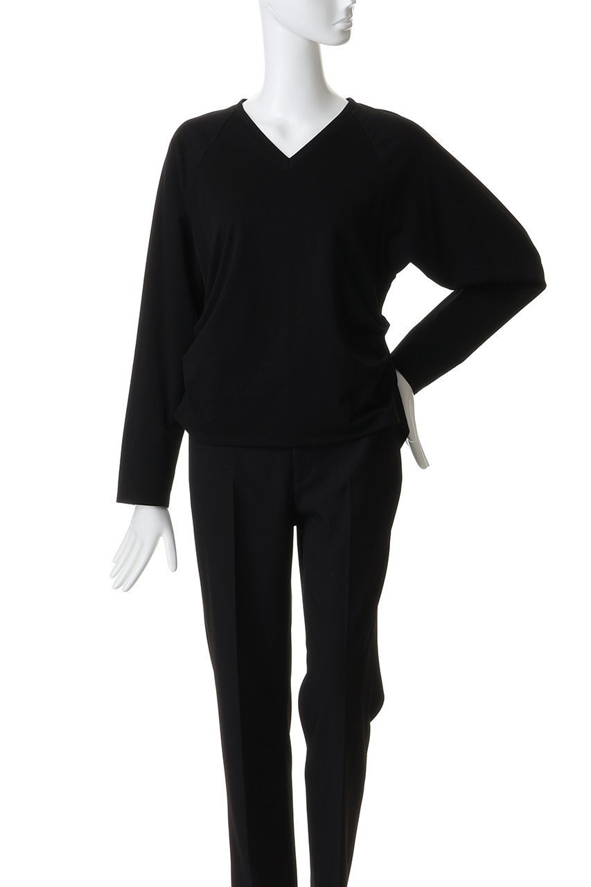 【プレインピープル/PLAIN PEOPLE】のVネックプルオーバー 人気、トレンドファッション・服の通販 founy(ファニー) 　ファッション　Fashion　レディースファッション　Fashion for Women　トップス・カットソー　Cut & Sew Tops　シャツ・ブラウス・オフィスカジュアル　Elegant Blouses & Button-Ups　ロングTシャツ・Tシャツ　Longline T-Shirts & Tees　カジュアルプルオーバー・ニットトップス　Pullovers & Knit Tops / Casual Pullovers　カットソー・ベーシックTシャツ　Cut-and-Sewn Tops / Stretch Tees & Basics　Vネックトップス　V-Neck Tops / V-Cut Neckline Shirts　シェイプ　Shape, Slim Fit　シンプル　Simple, Minimal　スリット　Slit, Slit Detail　スリーブ　Sleeve, Long Sleeve / Short Sleeve　ドレープ　Drape, Draping Fabric　ロング　Long, Long-Length　other-2|ID: prp329100004932335 ipo3291000000037020348