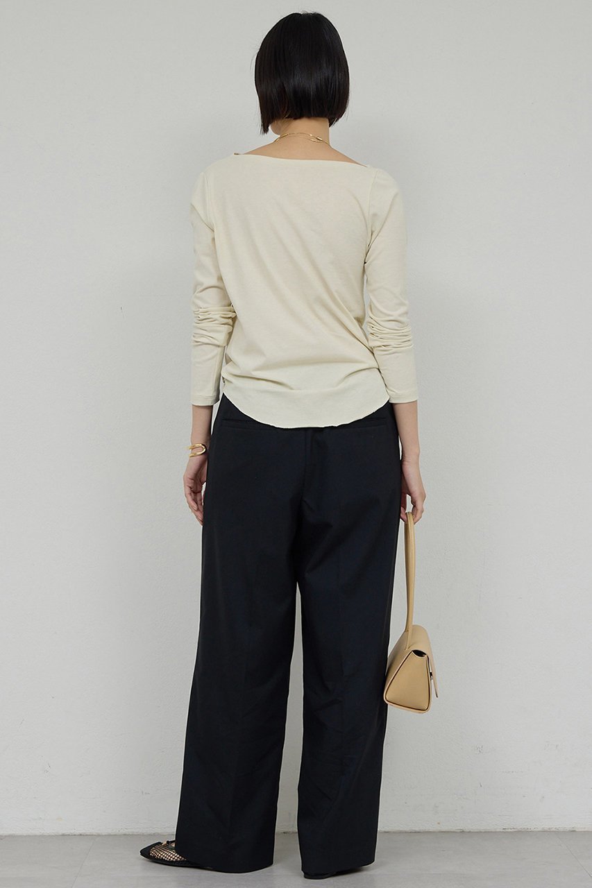 【ガリャルダガランテ/GALLARDAGALANTE】の【2WAY】オフショルカットソー 人気、トレンドファッション・服の通販 founy(ファニー) 　ファッション　Fashion　レディースファッション　Fashion for Women　トップス・カットソー　Cut & Sew Tops　シャツ・ブラウス・オフィスカジュアル　Elegant Blouses & Button-Ups　ロングTシャツ・Tシャツ　Longline T-Shirts & Tees　カットソー・ベーシックTシャツ　Cut-and-Sewn Tops / Stretch Tees & Basics　ショルダー　Shoulder, Shoulder Strap　スリーブ　Sleeve, Long Sleeve / Short Sleeve　ドレープ　Drape, Draping Fabric　ロング　Long, Long-Length　other-4|ID: prp329100004932344 ipo3291000000037020427