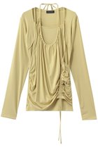 【メゾンスペシャル/MAISON SPECIAL】のHalter Neck Layered Tops/ホルターネックレイヤードトップス YEL(イエロー)|ID: prp329100004932353 ipo3291000000037020495