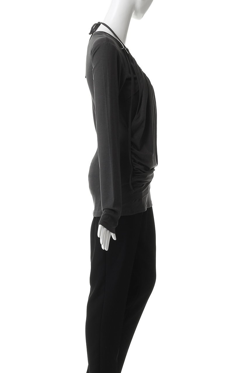 【メゾンスペシャル/MAISON SPECIAL】のHalter Neck Layered Tops/ホルターネックレイヤードトップス 人気、トレンドファッション・服の通販 founy(ファニー) 　ファッション　Fashion　レディースファッション　Fashion for Women　トップス・カットソー　Cut & Sew Tops　シャツ・ブラウス・オフィスカジュアル　Elegant Blouses & Button-Ups　ロングTシャツ・Tシャツ　Longline T-Shirts & Tees　カットソー・ベーシックTシャツ　Cut-and-Sewn Tops / Stretch Tees & Basics　おすすめ　Recommended / Our Picks　カーディガン　Cardigan, Knitwear　ジャケット　Jacket, Outerwear　スリーブ　Sleeve, Long Sleeve / Short Sleeve　フェミニン　Feminine, Girly　ロング　Long, Long-Length　other-3|ID: prp329100004932353 ipo3291000000037020497