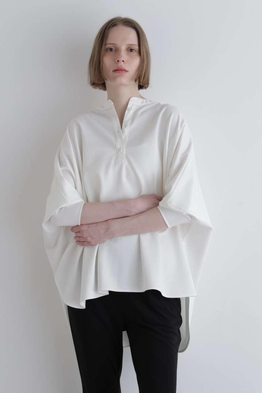 【ル フィル/LE PHIL】のヴィスポンチトップス 人気、トレンドファッション・服の通販 founy(ファニー) 　ファッション　Fashion　レディースファッション　Fashion for Women　トップス・カットソー　Cut & Sew Tops　シャツ・ブラウス・オフィスカジュアル　Elegant Blouses & Button-Ups　ロングTシャツ・Tシャツ　Longline T-Shirts & Tees　カットソー・ベーシックTシャツ　Cut-and-Sewn Tops / Stretch Tees & Basics　エレガント 上品　Elegant　サテン　Satin, Glossy Fabric　スリーブ　Sleeve, Long Sleeve / Short Sleeve　パターン　Pattern, Design Print　ビッグ　Big, Oversized　ボトム　Bottoms, Lower Wear　ロング　Long, Long-Length　other-5|ID: prp329100004932359 ipo3291000000037020552