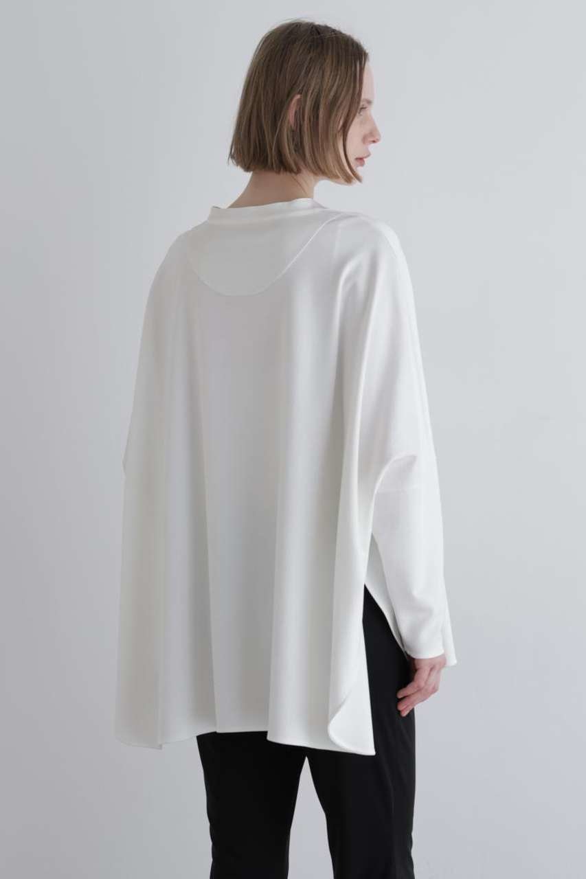 【ル フィル/LE PHIL】のヴィスポンチトップス 人気、トレンドファッション・服の通販 founy(ファニー) 　ファッション　Fashion　レディースファッション　Fashion for Women　トップス・カットソー　Cut & Sew Tops　シャツ・ブラウス・オフィスカジュアル　Elegant Blouses & Button-Ups　ロングTシャツ・Tシャツ　Longline T-Shirts & Tees　カットソー・ベーシックTシャツ　Cut-and-Sewn Tops / Stretch Tees & Basics　エレガント 上品　Elegant　サテン　Satin, Glossy Fabric　スリーブ　Sleeve, Long Sleeve / Short Sleeve　パターン　Pattern, Design Print　ビッグ　Big, Oversized　ボトム　Bottoms, Lower Wear　ロング　Long, Long-Length　other-7|ID: prp329100004932359 ipo3291000000037020554