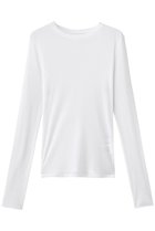 【スタニングルアー/STUNNING LURE】のインナーカラーロンT 人気、トレンドファッション・服の通販 founy(ファニー) ファッション Fashion レディースファッション Fashion for Women トップス・カットソー Cut & Sew Tops シャツ・ブラウス・オフィスカジュアル Elegant Blouses & Button-Ups ロングTシャツ・Tシャツ Longline T-Shirts & Tees カットソー・ベーシックTシャツ Cut-and-Sewn Tops / Stretch Tees & Basics なめらか Smooth, Silky Texture キャミワンピース Cami Dress, Slip Dress スウェット / スエット Sweatshirt, Sweatwear スリーブ Sleeve, Long Sleeve / Short Sleeve ベスト Vest, Waistcoat ロング Long, Long-Length thumbnail ホワイト|ID: prp329100004932366 ipo3291000000037020615