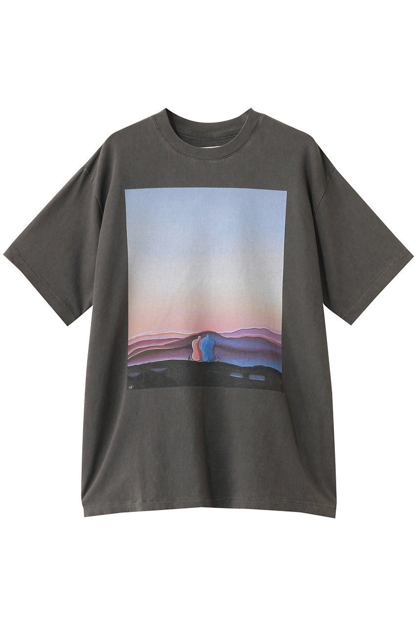 【スタニングルアー/STUNNING LURE】の【KURO iro】My Kind of Happy Hour Tシャツ インテリア・キッズ・メンズ・レディースファッション・服の通販 founy(ファニー) 　ファッション　Fashion　レディースファッション　Fashion for Women　トップス・カットソー　Cut & Sew Tops　シャツ・ブラウス・オフィスカジュアル　Elegant Blouses & Button-Ups　ロングTシャツ・Tシャツ　Longline T-Shirts & Tees　カットソー・ベーシックTシャツ　Cut-and-Sewn Tops / Stretch Tees & Basics　カリフォルニア　California, Cali Style　ショート　Short, Short Length　スリーブ　Sleeve, Long Sleeve / Short Sleeve　ヴィンテージ　Vintage Style　チャコールグレー|ID: prp329100004932367 ipo3291000000037020627