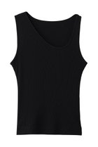 【スタニングルアー/STUNNING LURE】のカーブネックタンク 人気、トレンドファッション・服の通販 founy(ファニー) ファッション Fashion レディースファッション Fashion for Women トップス・カットソー Cut & Sew Tops キャミソール&ノースリーブ Camisoles & Sleeveless Tops シャツ・ブラウス・オフィスカジュアル Elegant Blouses & Button-Ups ロングTシャツ・Tシャツ Longline T-Shirts & Tees カットソー・ベーシックTシャツ Cut-and-Sewn Tops / Stretch Tees & Basics カーディガン Cardigan, Knitwear キャミソール Camisole, Spaghetti Strap Top ジャケット Jacket, Outerwear タンク Tank Top, Sleeveless Top デコルテ Décolleté, Neckline フィット Fit, Slim Fit 再入荷 Restock / Back in Stock thumbnail ブラック|ID: prp329100004932368 ipo3291000000037020637