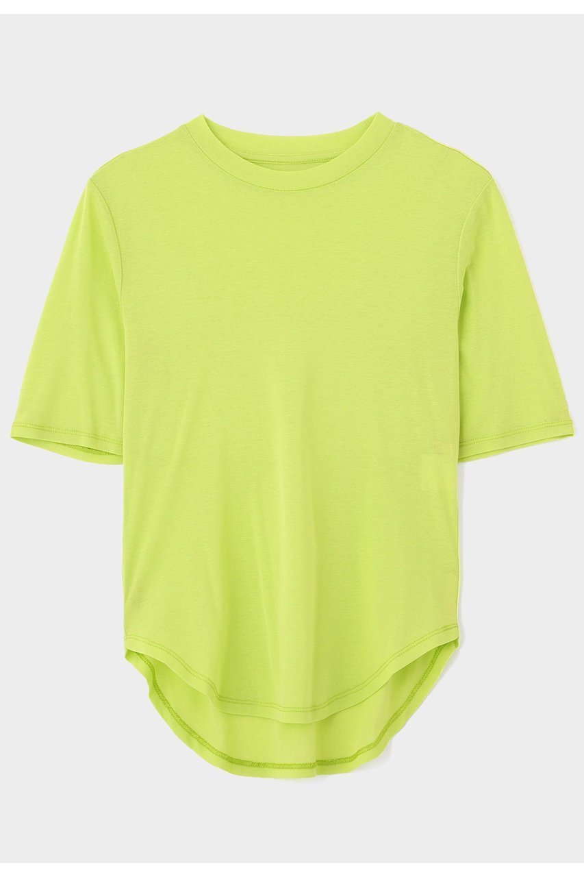 【ル フィル/LE PHIL】のシアーベーシックT インテリア・キッズ・メンズ・レディースファッション・服の通販 founy(ファニー) 　ファッション　Fashion　レディースファッション　Fashion for Women　トップス・カットソー　Cut & Sew Tops　シャツ・ブラウス・オフィスカジュアル　Elegant Blouses & Button-Ups　ロングTシャツ・Tシャツ　Longline T-Shirts & Tees　カットソー・ベーシックTシャツ　Cut-and-Sewn Tops / Stretch Tees & Basics　春　Spring　カットソー　Cut and Sewn Top　コンパクト　Compact, Small Size　シアー　Sheer, See-Through　ショート　Short, Short Length　スタンダード　Standard, Basic　スリーブ　Sleeve, Long Sleeve / Short Sleeve　バランス　Balance, Style Balance　S/S・春夏　SS, Spring/Summer, Warm Season　おすすめ　Recommended / Our Picks　夏　Summer　イエロー|ID: prp329100004932369 ipo3291000000037020645