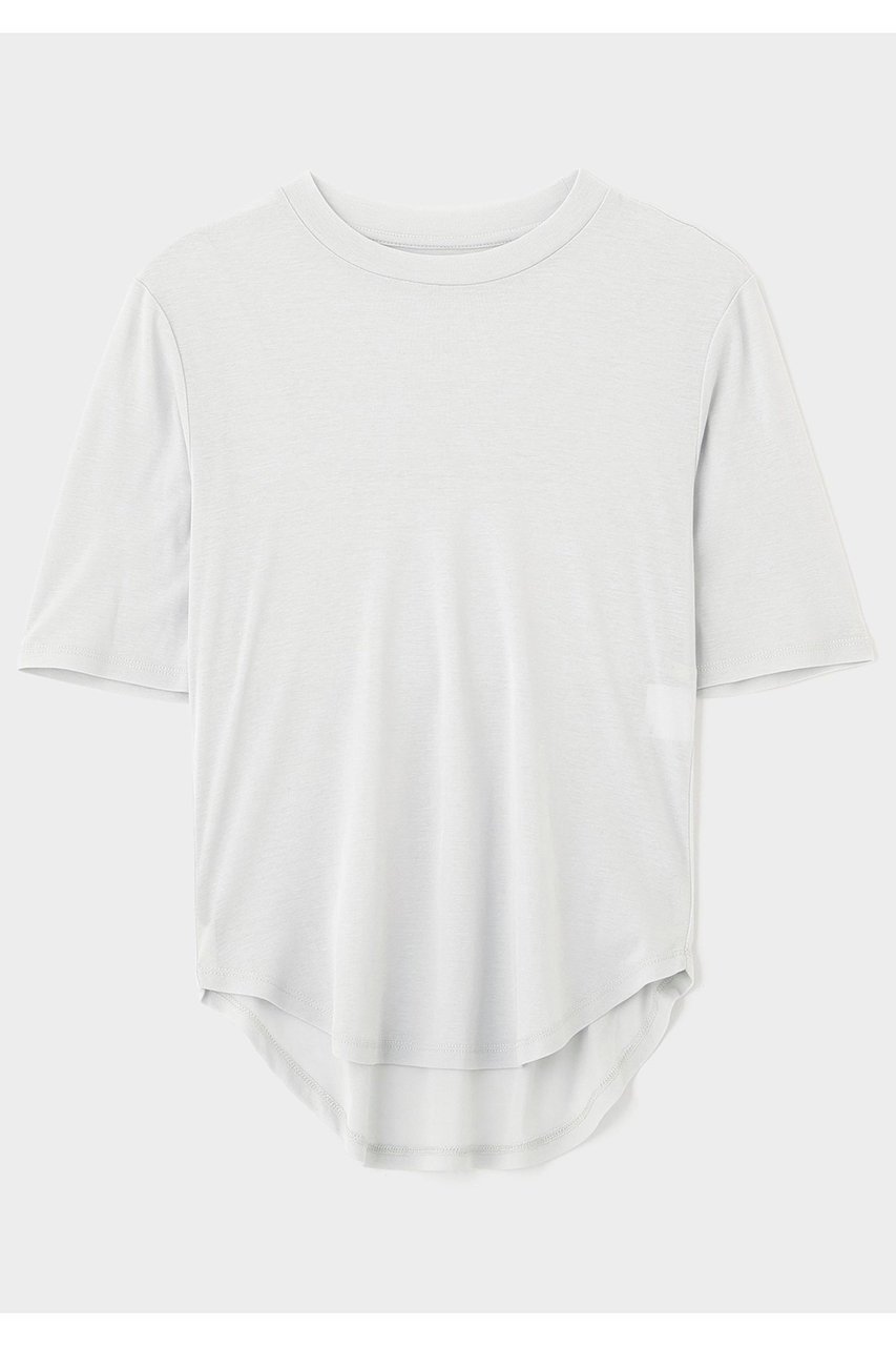 【ル フィル/LE PHIL】のシアーベーシックT インテリア・キッズ・メンズ・レディースファッション・服の通販 founy(ファニー) 　ファッション　Fashion　レディースファッション　Fashion for Women　トップス・カットソー　Cut & Sew Tops　シャツ・ブラウス・オフィスカジュアル　Elegant Blouses & Button-Ups　ロングTシャツ・Tシャツ　Longline T-Shirts & Tees　カットソー・ベーシックTシャツ　Cut-and-Sewn Tops / Stretch Tees & Basics　春　Spring　カットソー　Cut and Sewn Top　コンパクト　Compact, Small Size　シアー　Sheer, See-Through　ショート　Short, Short Length　スタンダード　Standard, Basic　スリーブ　Sleeve, Long Sleeve / Short Sleeve　バランス　Balance, Style Balance　S/S・春夏　SS, Spring/Summer, Warm Season　おすすめ　Recommended / Our Picks　夏　Summer　ライトグリーン|ID: prp329100004932369 ipo3291000000037020646