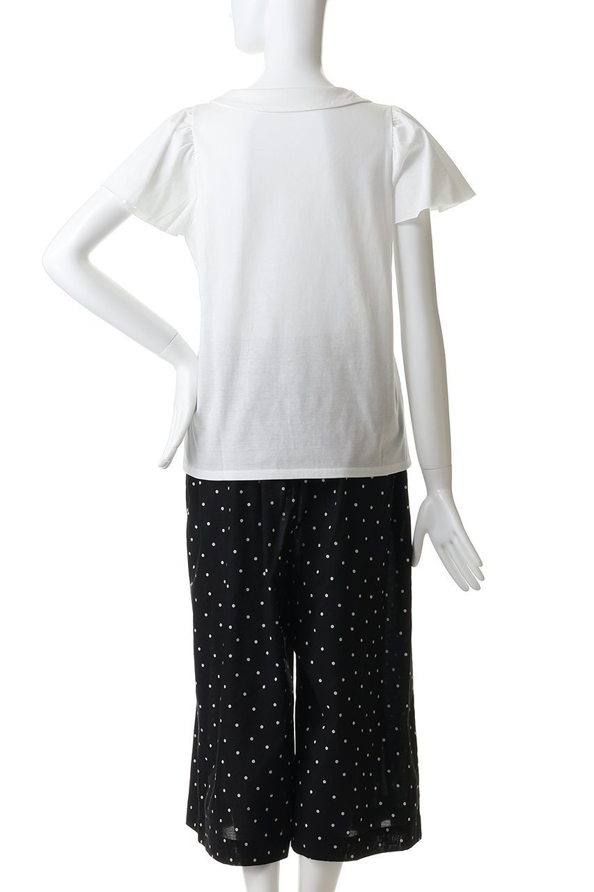 【ナナデコール/nanadecor】の【KO】ラウンドカラーTシャツ 人気、トレンドファッション・服の通販 founy(ファニー) 　ファッション　Fashion　レディースファッション　Fashion for Women　トップス・カットソー　Cut & Sew Tops　シャツ・ブラウス・オフィスカジュアル　Elegant Blouses & Button-Ups　ロングTシャツ・Tシャツ　Longline T-Shirts & Tees　カットソー・ベーシックTシャツ　Cut-and-Sewn Tops / Stretch Tees & Basics　ショート　Short, Short Length　スリーブ　Sleeve, Long Sleeve / Short Sleeve　デコルテ　Décolleté, Neckline　バランス　Balance, Style Balance　フィット　Fit, Slim Fit　フレア　Flare, Flared　ラウンド　Round, Round Neck　リネン　Linen, Linen Fabric　other-4|ID: prp329100004932376 ipo3291000000037020715