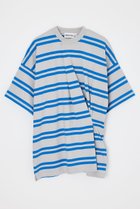 【ナゴンスタンス/nagonstans】のtuck t-shirt 人気、トレンドファッション・服の通販 founy(ファニー) ファッション Fashion レディースファッション Fashion for Women トップス・カットソー Cut & Sew Tops シャツ・ブラウス・オフィスカジュアル Elegant Blouses & Button-Ups ロングTシャツ・Tシャツ Longline T-Shirts & Tees カットソー・ベーシックTシャツ Cut-and-Sewn Tops / Stretch Tees & Basics ショート Short, Short Length シンプル Simple, Minimal スリーブ Sleeve, Long Sleeve / Short Sleeve ボックス Boxy, Box Shape ボーダー Border, Stripe thumbnail Sky|ID: prp329100004932382 ipo3291000000037020761