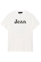 【マディソンブルー/MADISONBLUE】のCREW NECK TEE JEAN クルーネックTシャツ 人気、トレンドファッション・服の通販 founy(ファニー) ファッション Fashion レディースファッション Fashion for Women トップス・カットソー Cut & Sew Tops シャツ・ブラウス・オフィスカジュアル Elegant Blouses & Button-Ups ロングTシャツ・Tシャツ Longline T-Shirts & Tees カットソー・ベーシックTシャツ Cut-and-Sewn Tops / Stretch Tees & Basics イラスト Illustration ショート Short, Short Length シンプル Simple, Minimal スリーブ Sleeve, Long Sleeve / Short Sleeve プリント Print, Printed Pattern thumbnail ホワイト|ID: prp329100004932388 ipo3291000000037020796