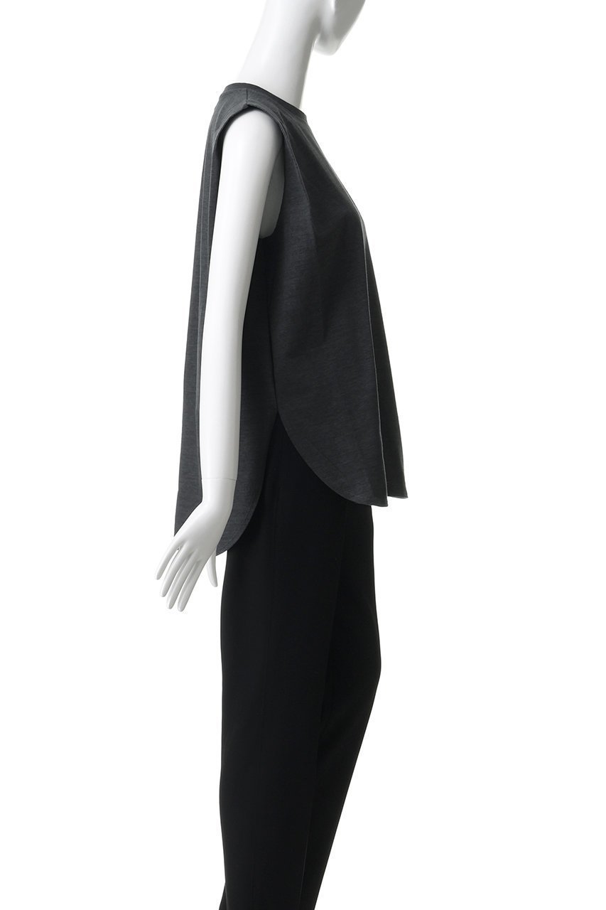 【サクラ/SACRA】のヴィンテージヘザードコットンノースリーブ 人気、トレンドファッション・服の通販 founy(ファニー) 　ファッション　Fashion　レディースファッション　Fashion for Women　トップス・カットソー　Cut & Sew Tops　キャミソール&ノースリーブ　Camisoles & Sleeveless Tops　シャツ・ブラウス・オフィスカジュアル　Elegant Blouses & Button-Ups　ロングTシャツ・Tシャツ　Longline T-Shirts & Tees　カットソー・ベーシックTシャツ　Cut-and-Sewn Tops / Stretch Tees & Basics　インナー　Innerwear　キャミソール　Camisole, Spaghetti Strap Top　ジャケット　Jacket, Outerwear　タンク　Tank Top, Sleeveless Top　ノースリーブ　Sleeveless, No-Sleeve　ビンテージ　Vintage, Retro Style　フォルム　Silhouette, Form　ボックス　Boxy, Box Shape　メランジ　Melange, Mixed Yarn　other-3|ID: prp329100004932391 ipo3291000000037020827