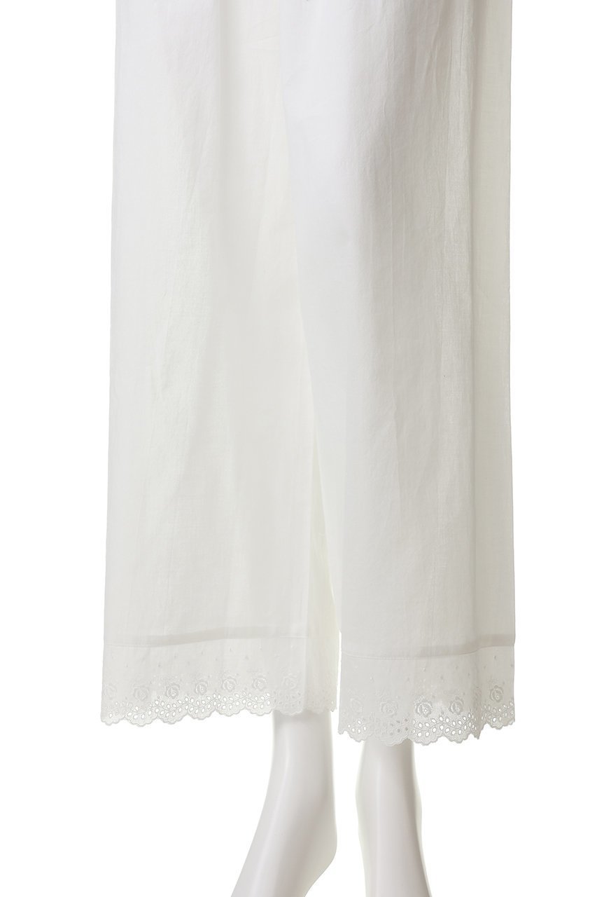 【ナナデコール/nanadecor】のクラシックローズレースパンツ 人気、トレンドファッション・服の通販 founy(ファニー) 　ファッション　Fashion　レディースファッション　Fashion for Women　パンツ　Pants & Trousers　お家時間・ステイホーム　Stay Home / At Home　クラシック　Classic, Timeless Style　モチーフ　Motif, Design Theme　リラックス　Relax, Relaxed Fit　レース　Lace, Lace Fabric　ローズ　Rose, Rose Motif　ワイド　Wide, Wide Fit　エレガント 上品　Elegant　other-6|ID: prp329100004932402 ipo3291000000037020921