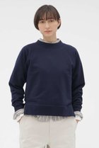 【マーガレットハウエル/MARGARET HOWELL】のSOFT COTTON LOOPBACK TOP ネイビー|ID: prp329100004932420 ipo3291000000037021069