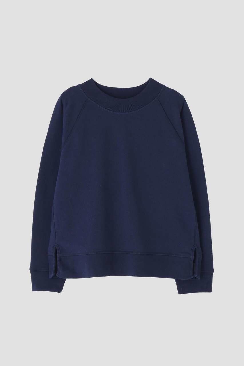 【マーガレットハウエル/MARGARET HOWELL】のSOFT COTTON LOOPBACK TOP 人気、トレンドファッション・服の通販 founy(ファニー) 　ファッション　Fashion　レディースファッション　Fashion for Women　トップス・カットソー　Cut & Sew Tops　シャツ・ブラウス・オフィスカジュアル　Elegant Blouses & Button-Ups　ロングTシャツ・Tシャツ　Longline T-Shirts & Tees　カットソー・ベーシックTシャツ　Cut-and-Sewn Tops / Stretch Tees & Basics　カッティング　Cutting Detail　コンパクト　Compact, Small Size　シンプル　Simple, Minimal　スウェット / スエット　Sweatshirt, Sweatwear　スリーブ　Sleeve, Long Sleeve / Short Sleeve　バランス　Balance, Style Balance　パイピング　Piping, Trim Design　フィット　Fit, Slim Fit　ブリーチ　Bleach, Washed Finish　ループ　Loop, Loop Knit　ロング　Long, Long-Length　other-3|ID: prp329100004932420 ipo3291000000037021071