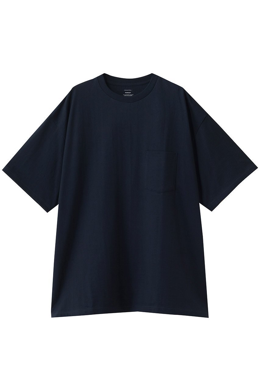 【グラフペーパー/Graphpaper】の【UNISEX】S/S Oversized Pocket Tee インテリア・キッズ・メンズ・レディースファッション・服の通販 founy(ファニー) 　ファッション　Fashion　レディースファッション　Fashion for Women　トップス・カットソー　Cut & Sew Tops　シャツ・ブラウス・オフィスカジュアル　Elegant Blouses & Button-Ups　ロングTシャツ・Tシャツ　Longline T-Shirts & Tees　カットソー・ベーシックTシャツ　Cut-and-Sewn Tops / Stretch Tees & Basics　ユニセックス　Unisex, Genderless　おすすめ　Recommended / Our Picks　ショート　Short, Short Length　スリーブ　Sleeve, Long Sleeve / Short Sleeve　ボックス　Boxy, Box Shape　リラックス　Relax, Relaxed Fit　ワイド　Wide, Wide Fit　夏　Summer　定番　Standard, Basic Item　S/S・春夏　SS, Spring/Summer, Warm Season　NAVY|ID: prp329100004932425 ipo3291000000037021110