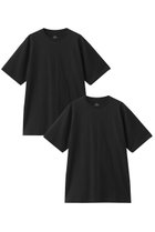 【グラフペーパー/Graphpaper】の【UNISEX】2-Pack Crew Neck Tee BLACK|ID: prp329100004932426 ipo3291000000037021117